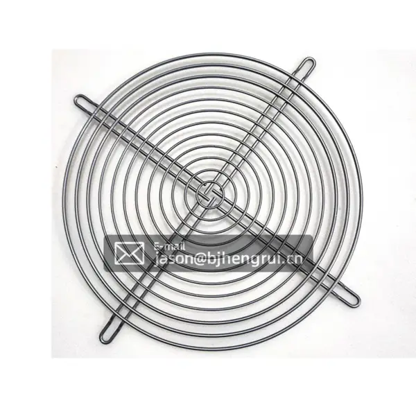 40/50/60/80/90/120/150/180/200MM Ochranná síť Kovový drátěný axiální ventilátorový rošt