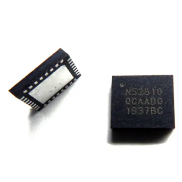 RF BLE5.0 čip s nízkou spotřebou NRF52810-QCAA-T NRF52810-QCAA-R NRF52810-QCAA-R7 IC RF TXRX+MCU BT 32WFQFN