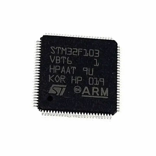 Mikrokontrolér IC čip STM32F103VBT6TR STM32F103VBT6 IC MCU 32BIT 128KB FLASH 100LQFP