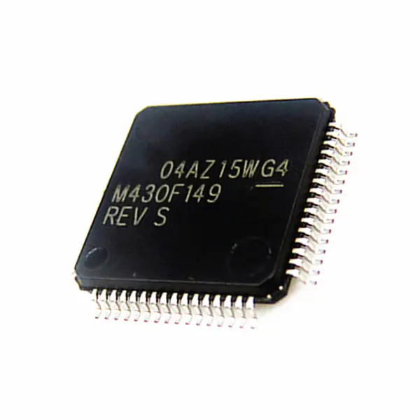 Integrované obvody MCU mikrokontrolér čip MSP430F149IPMR MSP430F247TPMR IC MCU 16BIT 60KB FLASH 64LQFP