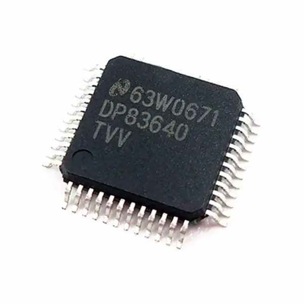 Čip ovladače rozhraní DP83640 DP83640TVV DP83640TVVX/NOPB IC TRANSCEIVER 48LQFP