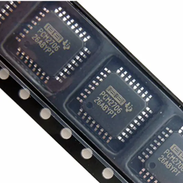 Čip digitálně-analogového převodníku PCM2706P PCM2706PJT IC AUDIO SIGNAL PROCESSOR 32TQFP
