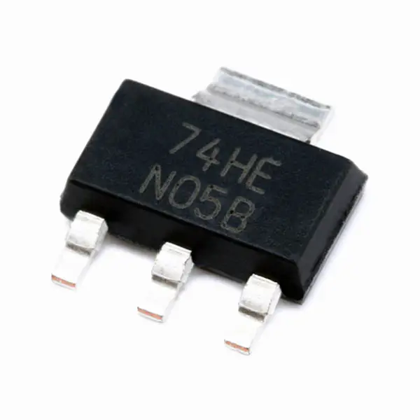 Nízkonapěťový diferenciální regulátor IC LM1117IMPX-3.3/5.0/ADJ/NOPB IC REG LIN POS ADJ 800MA SOT223
