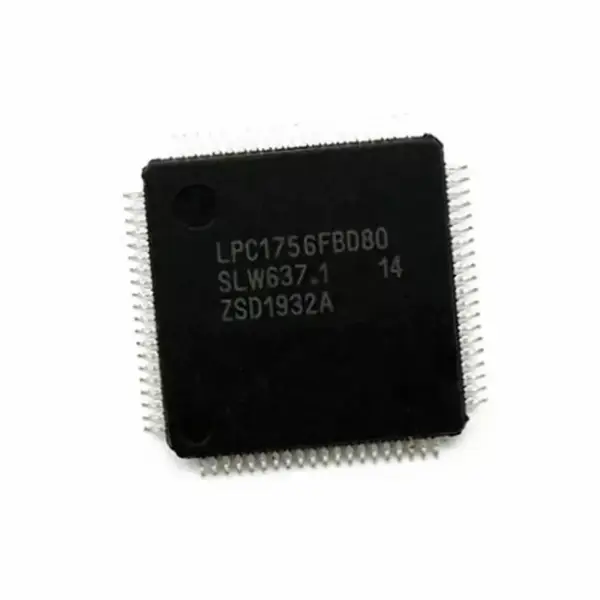 mikrokontrolér LPC1751FBD80 LPC1756FBD80 LPC1768FBD100