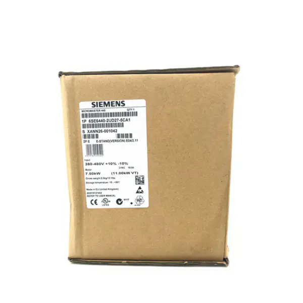 Siemens MICROMASTER 440 7,5 kW 6SE6440-2UD27-5CA1