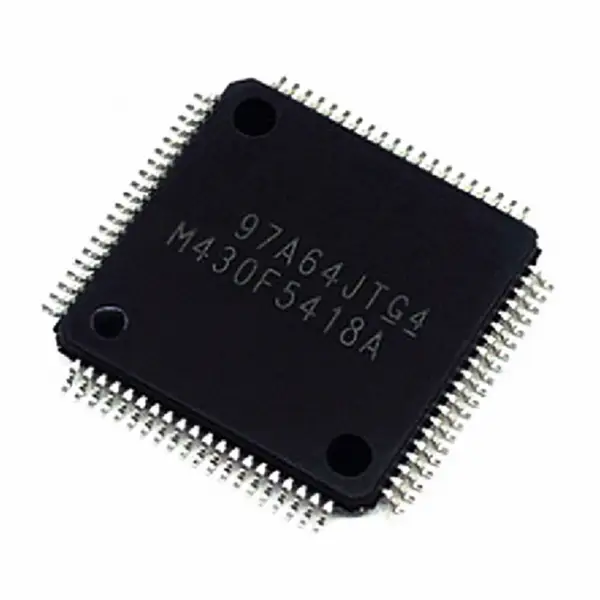řídicí čip MSP430F5418AIPN MSP430F5418AIPNR IC MCU 16BIT 128KB FLASH 80LQFP