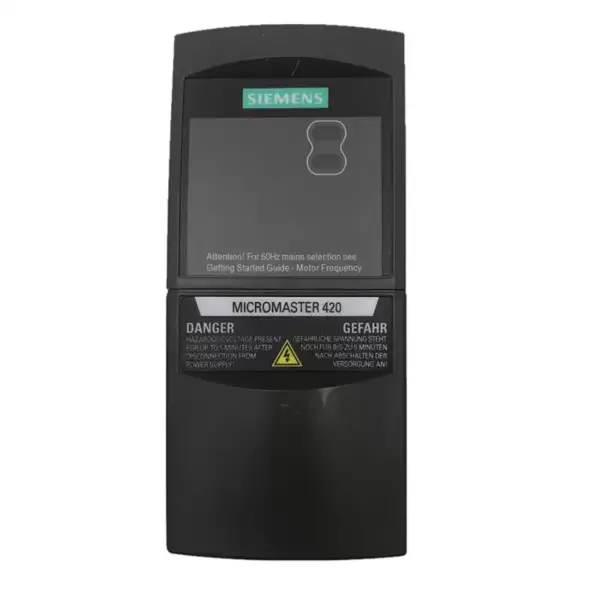 Siemens MICRO MASTER 420 s filtrem 0,55 kW 6SE6420-2AB15-5AA1