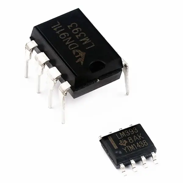 Komparátor napětí LM393P LM393PT/S/W LM393PSR LM393PWRG4 LM393PSRG4 IC DIFF COMPARATOR DUAL 8SO