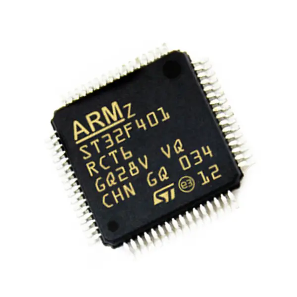 Mikrokontrolér IC čip STM32F401RB/C/D/ET6 STM32F401RBT6TR STM32F401RCT6TR IC MCU 32BIT 128KB FLASH 64LQFP