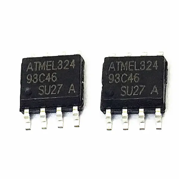 Paměťové čipy AT93C46-10SU-2.7/1.8 AT93C46-10SU-2.7-T IC EEPROM 1KBIT SPI 2MHZ 8SOIC