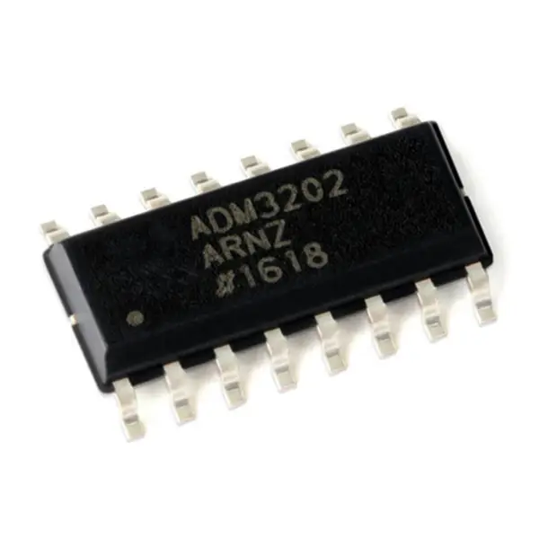Ovladač transceiveru IC čip ADM3202ARNZ ADM3202ARUZ ADM3202ARWZ IC TRANSCEIVER FULL 2/2 16SOIC