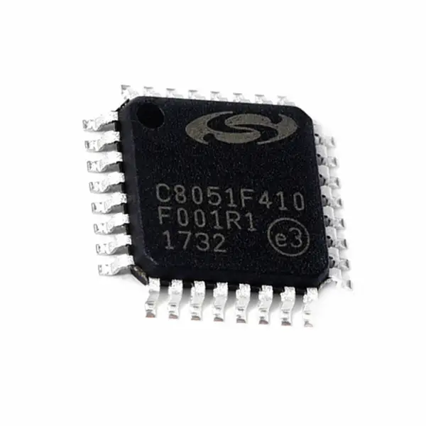 Mikrokontrolér IC čip C8051F410-GDI C8051F410-GQ C8051F410-GQR IC MCU 8BIT 32KB FLASH 32LQFP