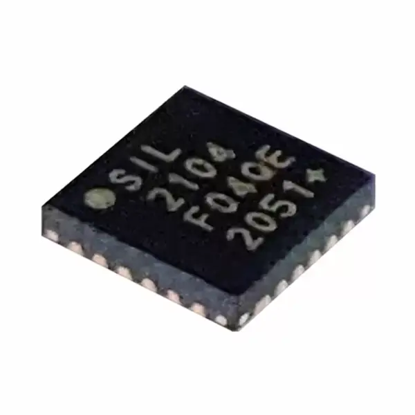 Čip IC mikrokontroléru CP2104-F03-GM CP2104-F03-GMR IC SGL USB-TO-UART BRIDGE 24QFN