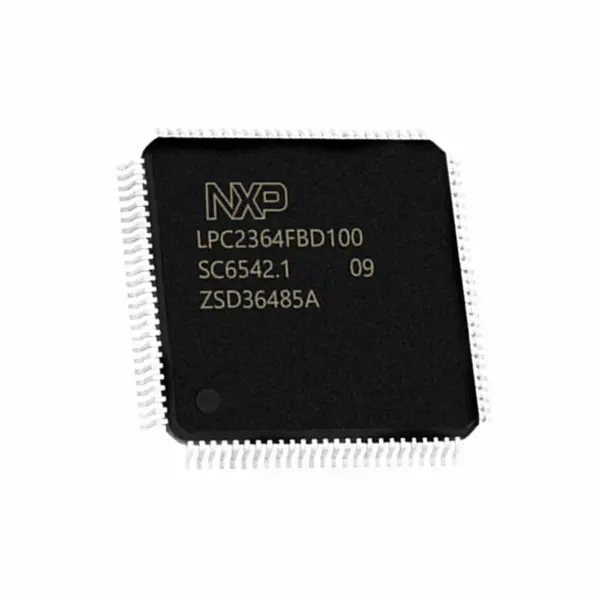 Mikrokontrolér IC čip LPC2364FBD100K LPC2364FBD100,551 IC MCU 16/32B 128KB FLSH 100LQFP