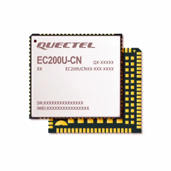 Quectel 4G LTE Cat 1 bezdrátový BT GNSS modul EC200U EC200U-CN downlink 10 Mbps uplink 5 Mbps