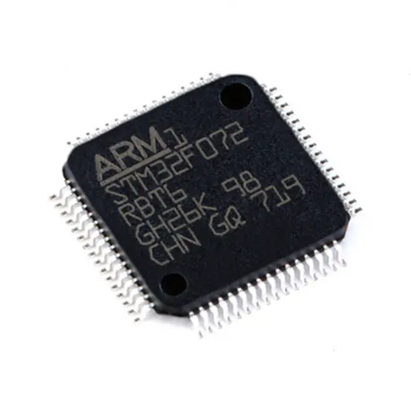 Mikrokontrolér IC čip STM32F072 STM32F072CBT6 STM32F072RVT6 STM32F072VBT6 IC MCU 32BIT 128KB FLASH 48LQFP
