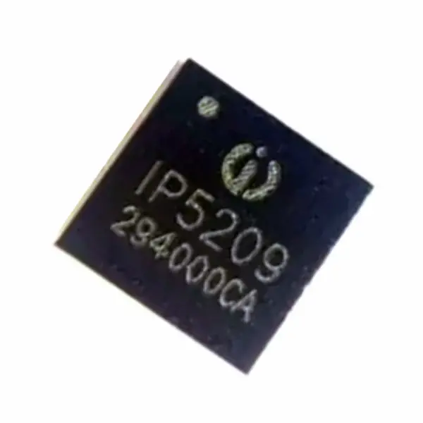 Vysoce integrovaný mobilní napájecí SOC IC IP5209 IP5209T IP5209S 5209 Nabíjení 2,1 A Vybíjení 2,4 A