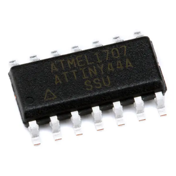 Mikrokontrolér IC čip ATTINY44A ATTINY44A-MU/PU ATTINY44A-SSF/SSU ATTINY44A-SSN IC MCU 8BIT 4KB FLASH 15UFBGA