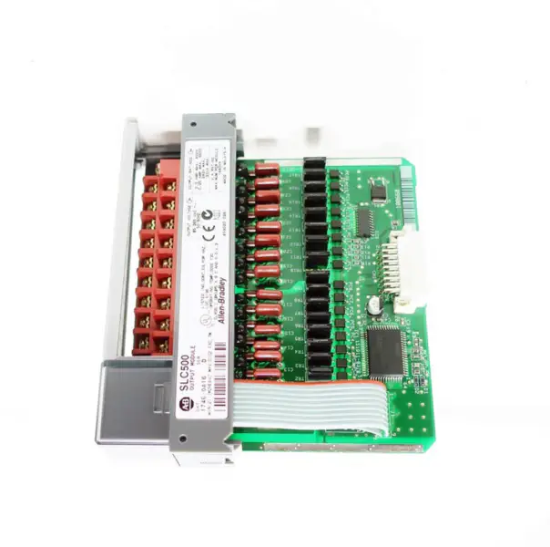 Řídicí jednotka PLC Allen Bradley micrologix 1746-OA16 pracuje s CPU VFD HMI reléové pohony panel