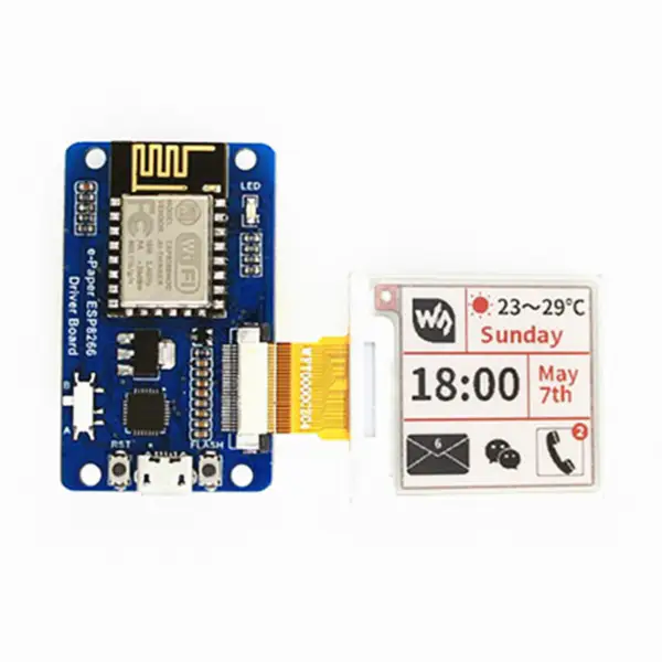 Bezdrátová síť e-Paper ESP8266 Deska ovladače podporuje různé SPI E-Paper Raw Panels , ESP8266 WiFi Wireless