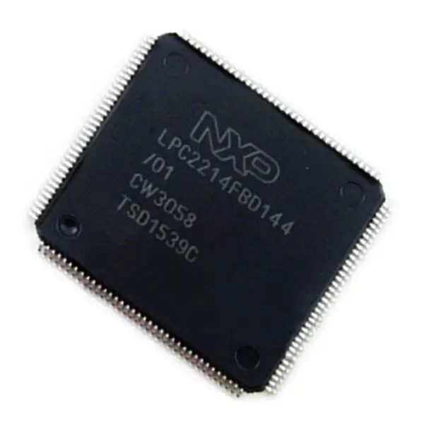 Mikrokontrolér IC Chip LPC2214FBD144/01K LPC2214FBD144,551 LPC2214FBD144/01,5 IC MCU 16/32B 256KB FLSH 144LQFP