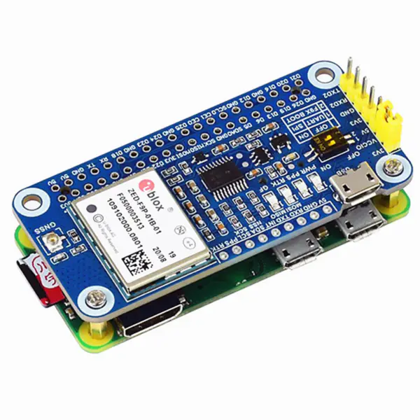 ZED-F9P GPS-RTK HAT pro Raspberry Pi