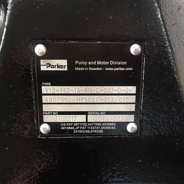 Parker Motor V12-160-TA-NH-C-000-0-0 V12160TANHC00000