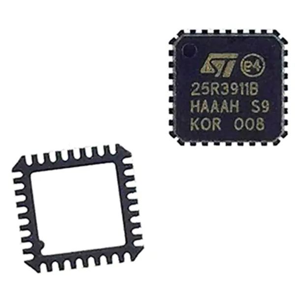 NFC RFID čtecí a zapisovací čip AS3911B ST25R3911B-AQFT ST25R3911B-AQWT IC RFID READER 13,56 MHz 32QFN