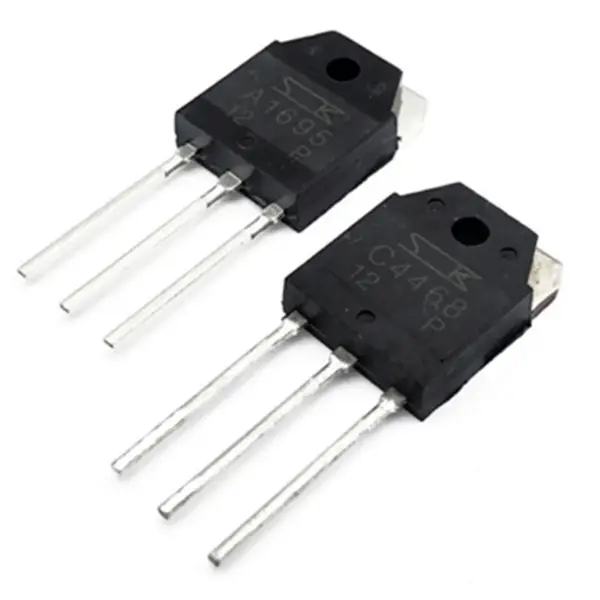 Elektronické součástky IC čip A1695 C4468 2SA1695 2SC4468 TRANS PNP 140V 10A TO3P