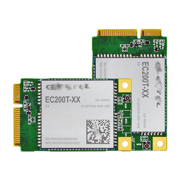 Bezdrátový modul LTE Cat4 4G IoT EC200T EC200T-CN EC200ECNAW-D09-CNNSA Mini PCIe M2M a aplikace IoT