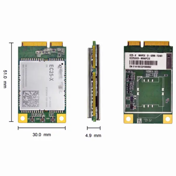 Modul LTE EC25 EC25-EU EC25EUGA-MINIPCIE Modem LTE Cat 4 EC25-EU miniPCIe