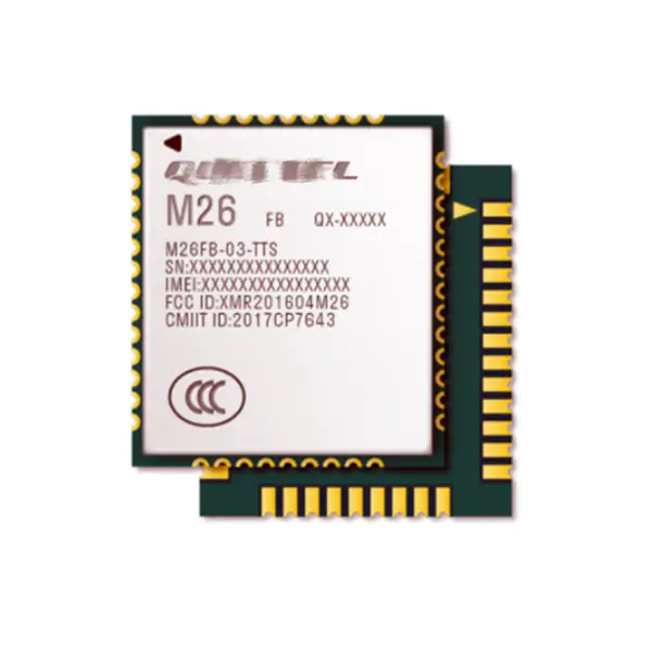 2G modul M26 M26FA-03-BT M26FA-03-STD LCC M2M čtyřpásmový GSM GPRS modul