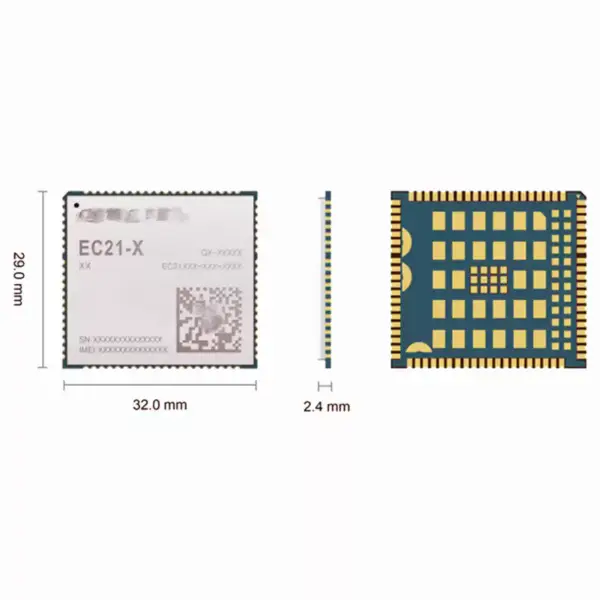 Bezdrátový komunikační modul LTE EC21 Cat 1 EC21EC EC21ECGA-128-SNNS M2M a aplikace IoT