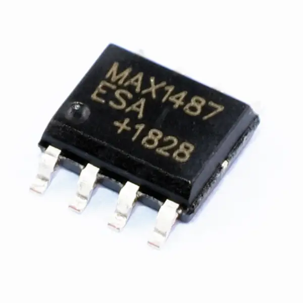 Ovladač přijímače IC čip MAX1487EEPA+ MAX1487EESA+T MAX1487EESA+G104 IC TRANSCEIVER HALF 1/1 8SOIC