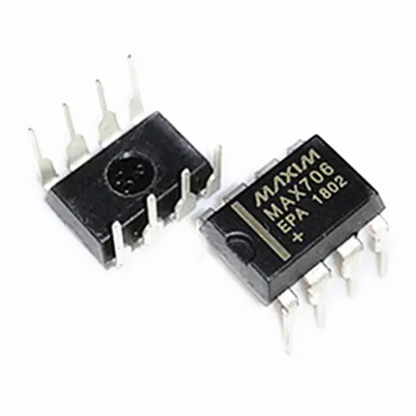 Kontrolní obvod MAX706EPA MAX706TEPA+ MAX706EUA+ MAX706CPA+ IC SUPERVISOR 1 KANÁL 8DIP