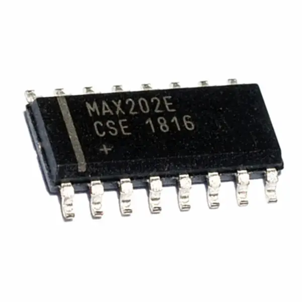 Čip rozhraní vysílače MAX202EESE+ MAX202EEPE+ MAX202EEUE+ MAX202EEWE+ Duální vysílač přijímač RS-232 16SOIC