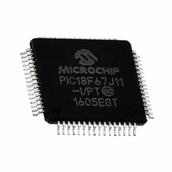 Řídicí čip PIC18F67J10-I/PT PIC18F67J10 IC MCU 8BIT 128KB FLASH 64TQFP