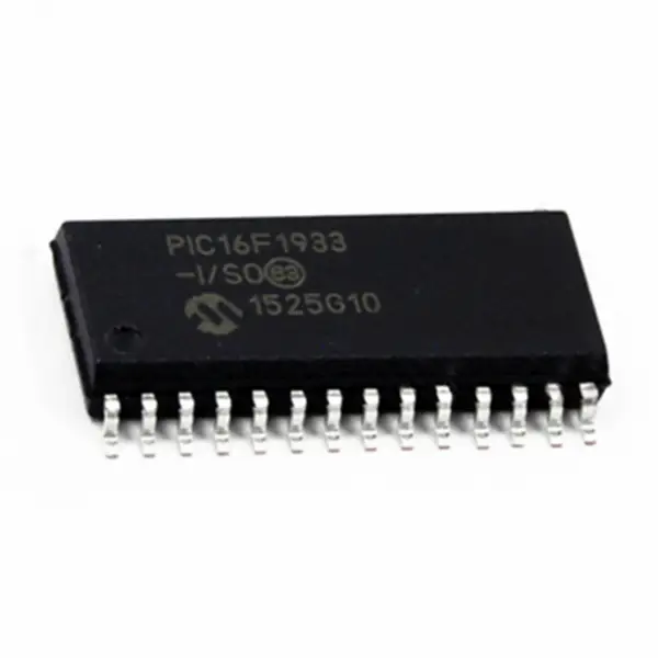 Mikrokontrolér IC čip PIC16F1933-I/SS PIC16F1933-I/SP/ML PIC16F1933-I/SO IC MCU 8BIT 7KB FLASH 28SOIC