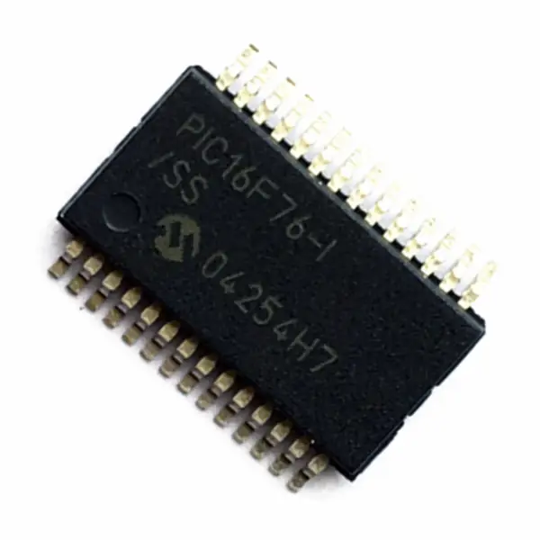 Mikrokontrolér IC čip PIC16F76-I/SO/SS PIC16F76-I/SP PIC16F76-I/ML IC MCU 8BIT 14KB FLASH 28SOIC
