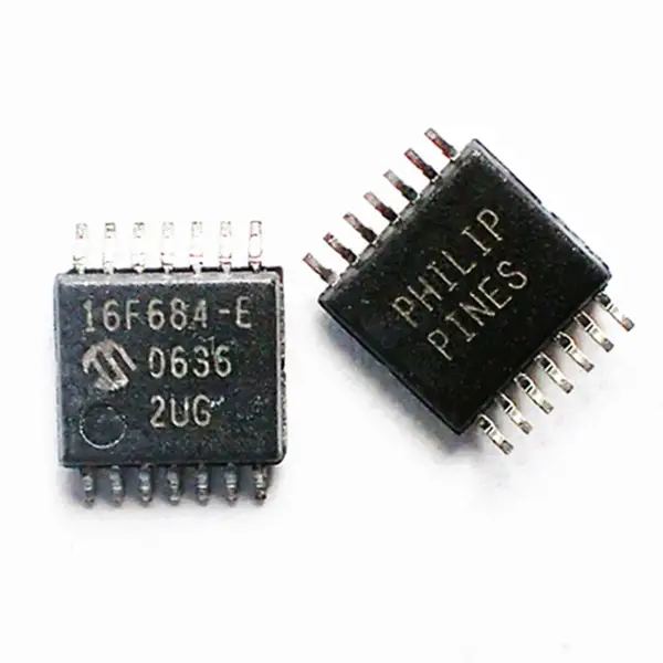 Mikrokontrolér IC čip PIC16F684-E/P/ST PIC16F684-E/ML PIC16F684T-E/ST IC MCU 8BIT 3,5KB FLASH 14TSSOP