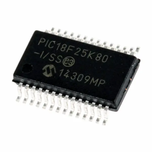 Mikrokontrolér IC čip PIC18F25K80-I/SP PIC18F25K80/SS PIC18F25K80/SO IC MCU 8BIT 32KB FLASH 28SOIC