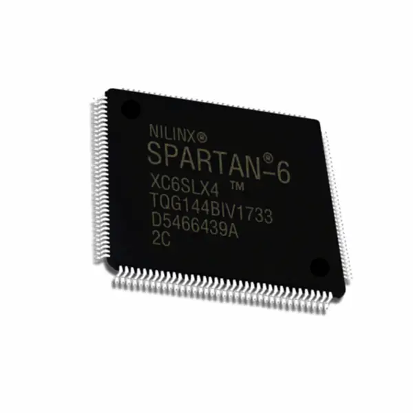Programovatelné logické integrované obvody XC6SLX4-2TQG144C XC6SLX4-2TQG144I IC FPGA 102 I/O 144TQFP