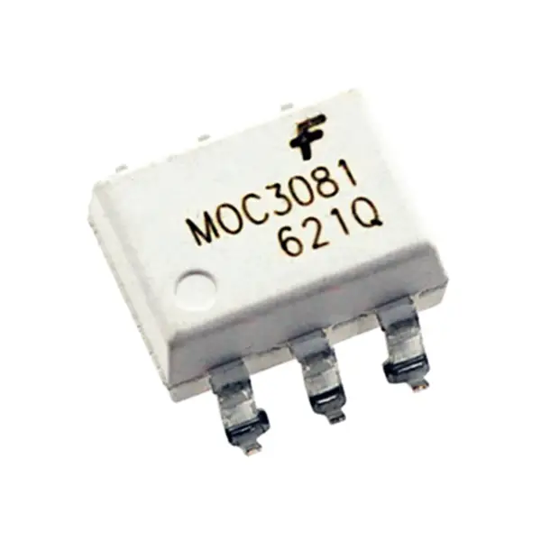 Optický oddělovač MOC3081SR2M MOC3081SR2VM OPTOISOLÁTOR 4,17KV TRIAC 6SMD
