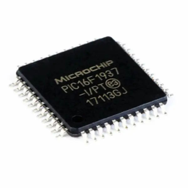 Mikrokontrolér IC Chip PIC16F1937-I/PT PIC16F1937-I/MV PIC16F1937-I/ML IC MCU 8BIT 14KB FLASH 44QFN