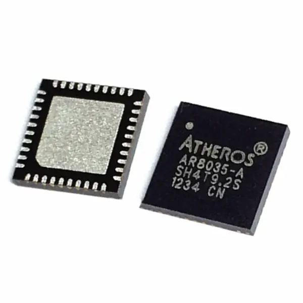 Ethernetový transceiver AR8035-AL1A-R IC čip AR8035-AL1A PHY 1-CH 10Mbps/100Mbps/1Gbps 3,3V 40-Pin QFN