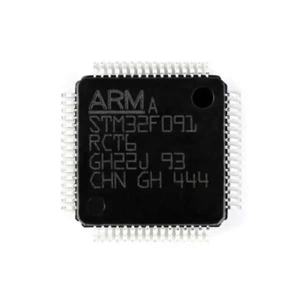 Mikrokontrolér IC čip STM32F091RCT6U STM32F091RCT6 STM32F091RCT6TR IC MCU 32BIT 256KB FLASH 64LQFP