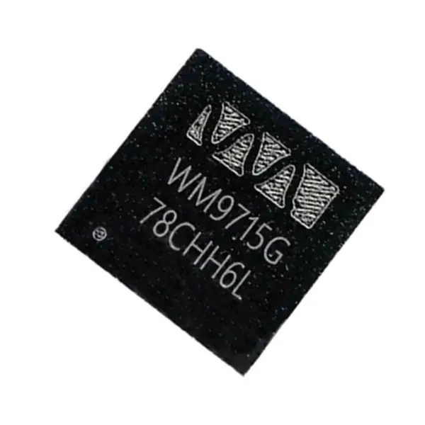 IC čip zvukového kodeku WM9715CLGEFL WM9715CLGEFL/RV WM9715CLGEFL/V IC CODEC AC97 AUDIO TOUCH 48QFN
