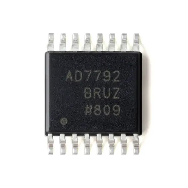 Analogově digitální převodník IC čip AD7792BRUZ-REEL AD7792BRUZ IC ADC 16BIT SIGMA-DELTA 16TSSOP