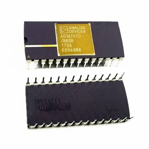Analogově-digitální převodník IC čip AD1674TD/883B AD1674TD 1kanálový jednoduchý ADC SAR 100ksps 12-bitový paralelní 28-pinový SBCDIP Tube