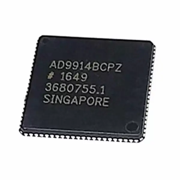 Elektronické součástky AD9914BCPZ-REEL7 AD9914BCPZ Přímý digitální syntezátor 3500MHz 1-DAC 12bit LFCSP-88